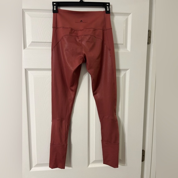 ADIDAS By STELLA MCCARTNEY Clay Red Leggings - Picture 5 of 10